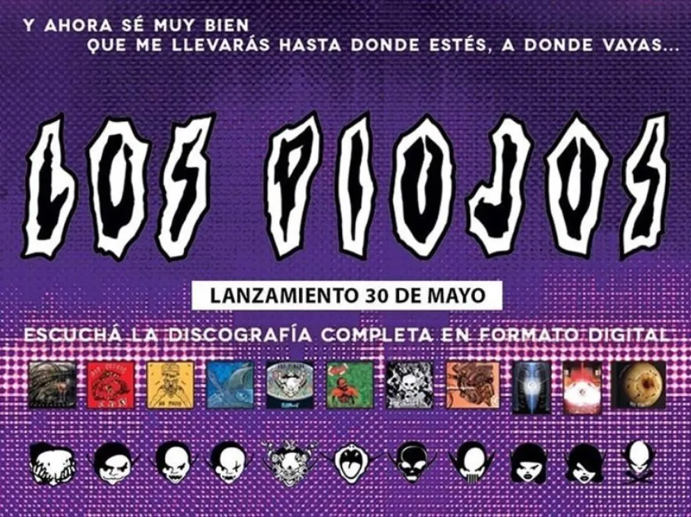 Los Piojos por fin en digital