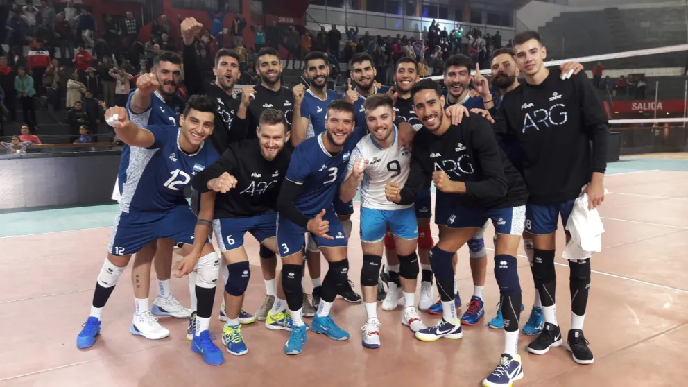 Triunfo antes del comienzo de la VNL