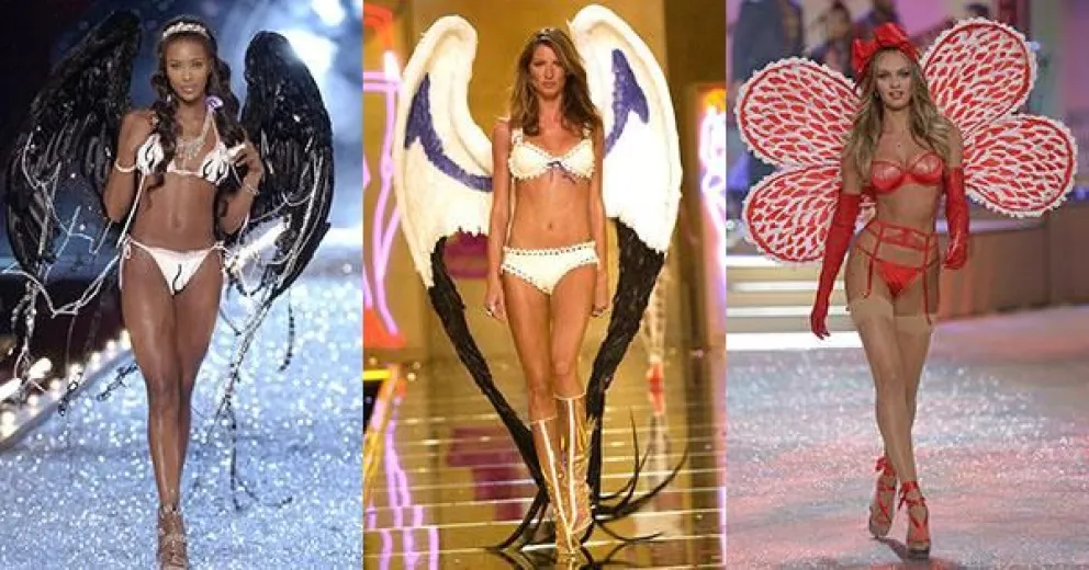 Lencería, alas y el fin de un desfile que no sumaba