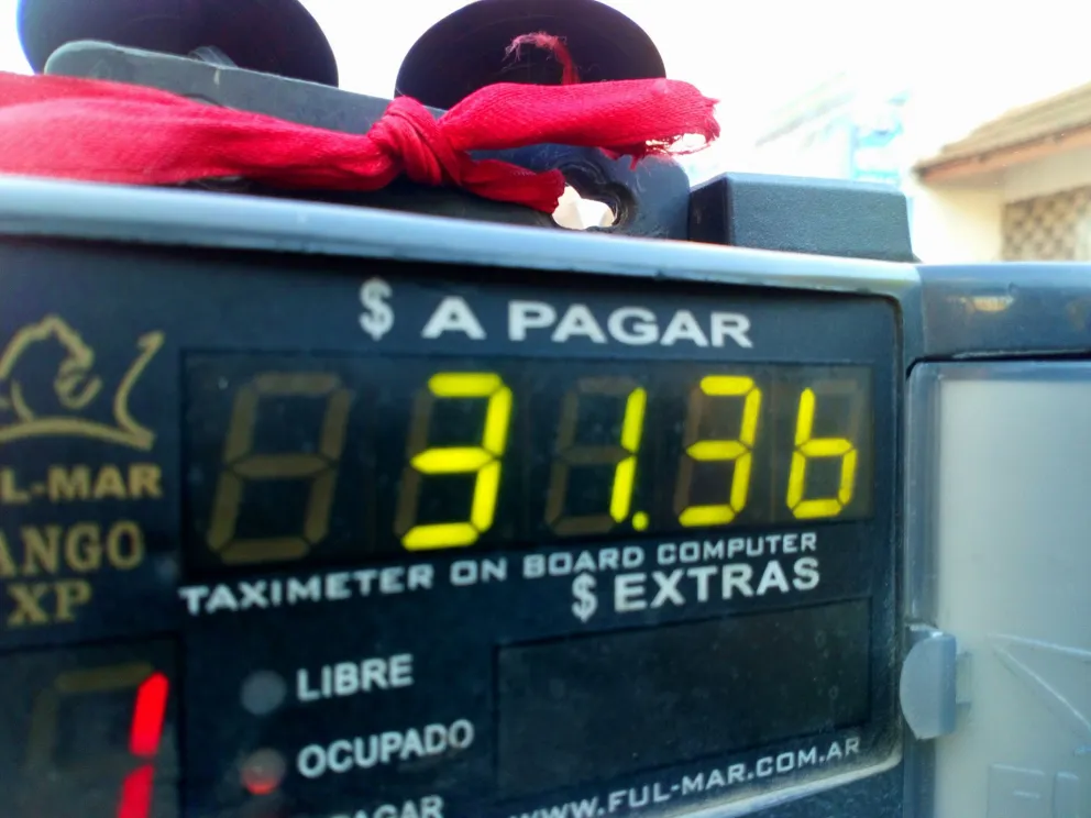 Aprobaron el aumento tarifario en el servicio de taxis