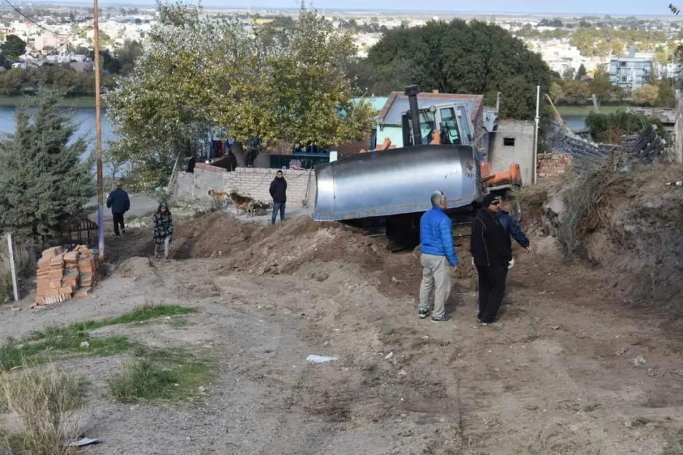 Tareas para la urbanización del barrio Villa Del Carmen