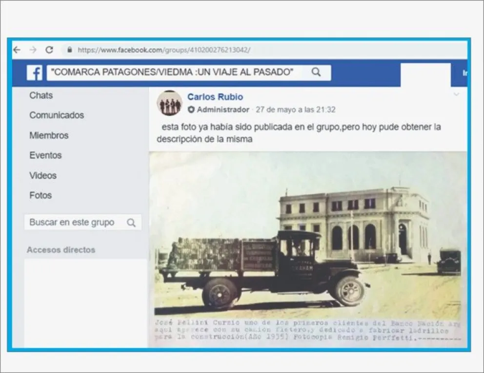 Un Facebook de la Comarca será declarado de interés cultural