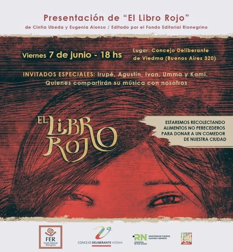 Se presentará “El Libro Rojo” en Viedma
