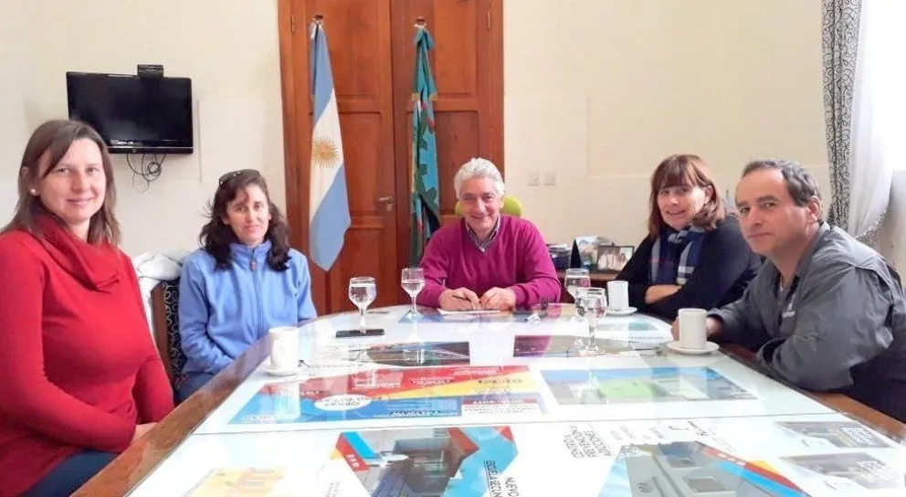 Programa Sanitario Ovino,  Zara recibió al Inta Patagones