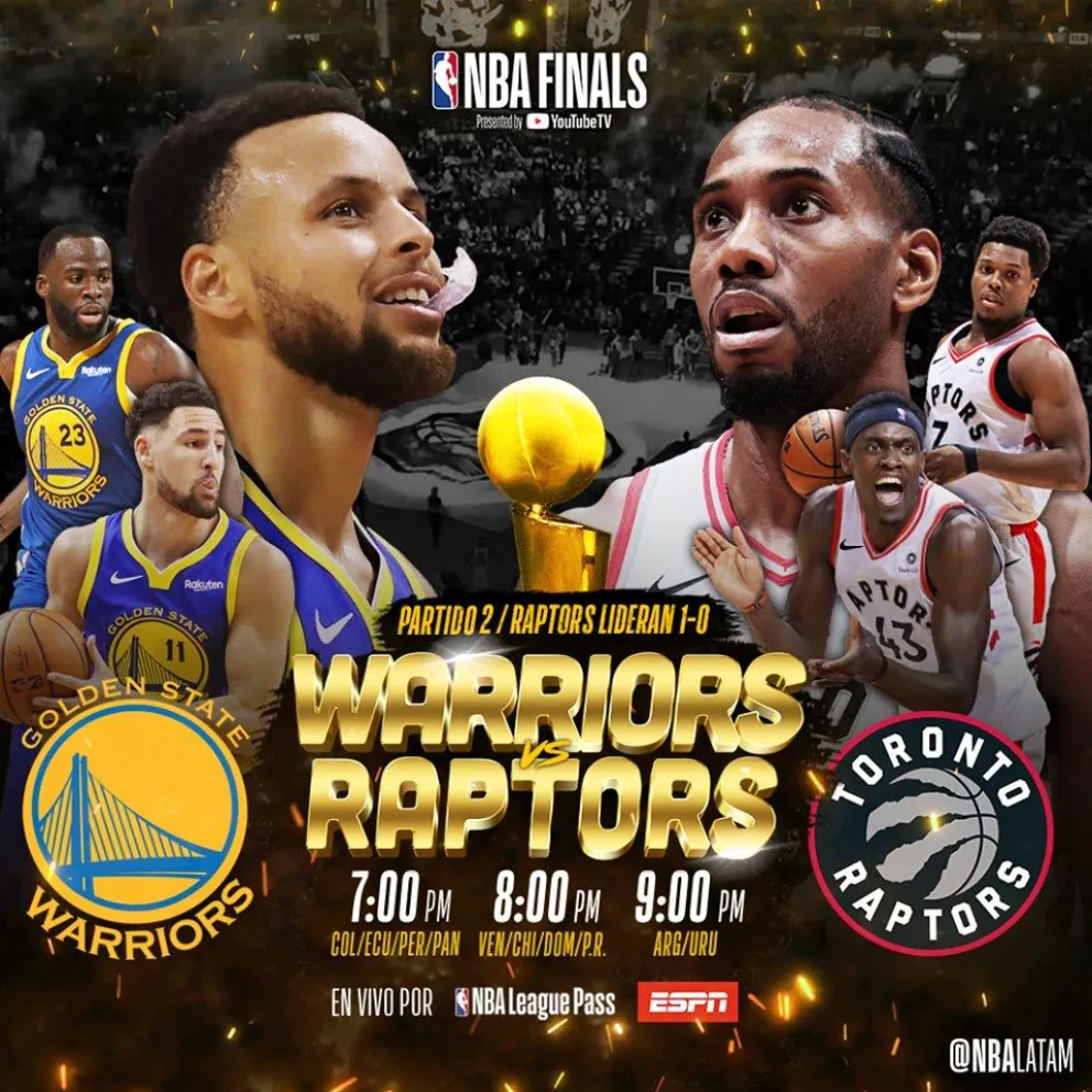 Segundo juego de la final de la NBA