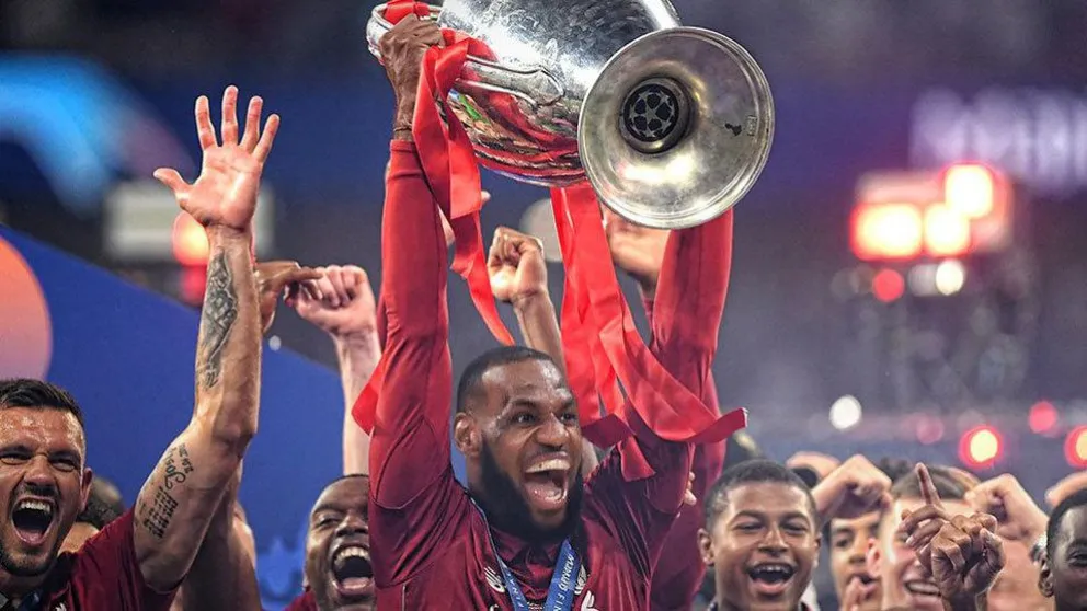 LeBron ganó la Champions