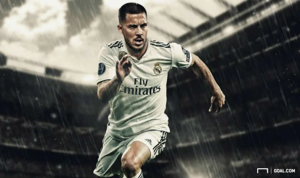 Eden Hazard fichó para el Real Madrid por cinco temporadas