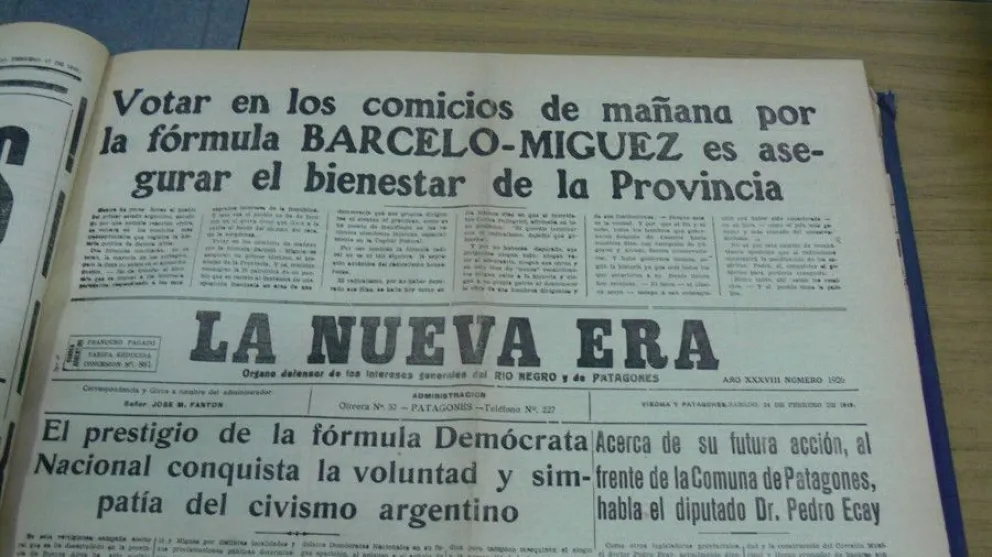 Pioneros emprendimientos del periodismo gráfico en la Comarca