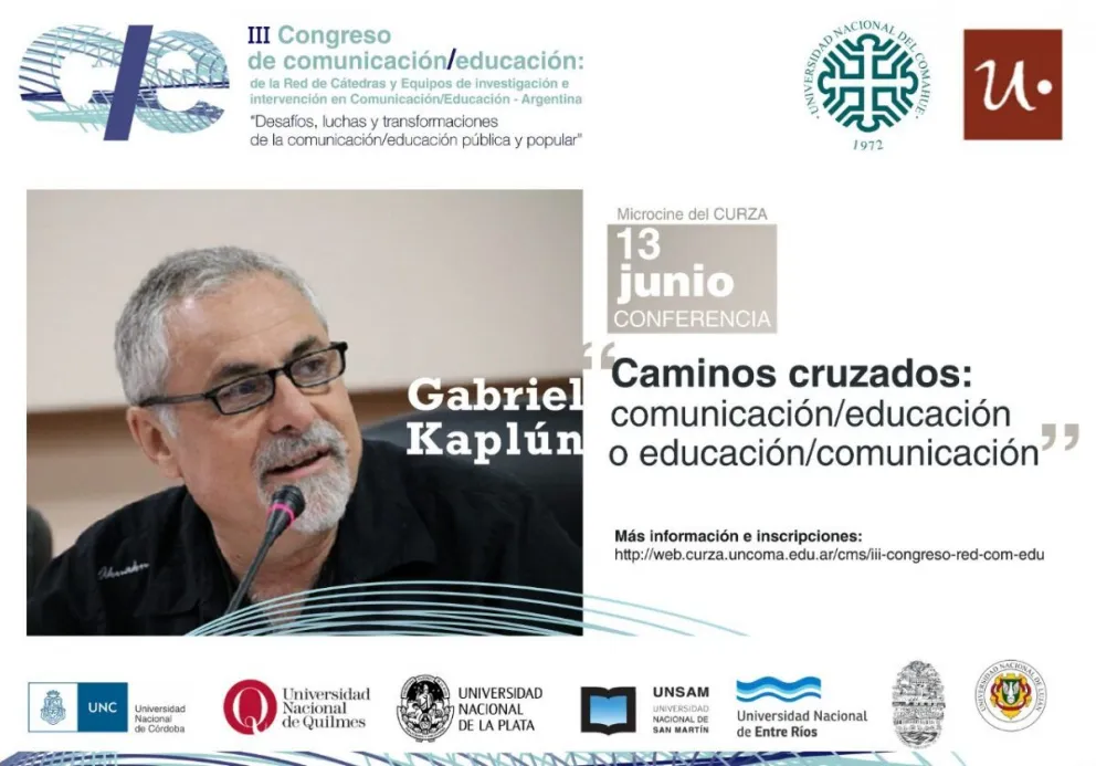 Se viene un Congreso de Comunicación y Educación en Viedma