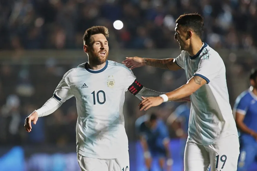 Los puntajes de selección argentina