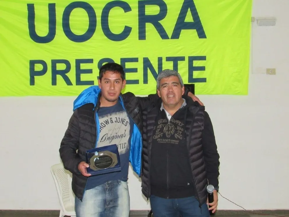 Solicitan distinción para joven de la UOCRA que salvó la vida de una beba