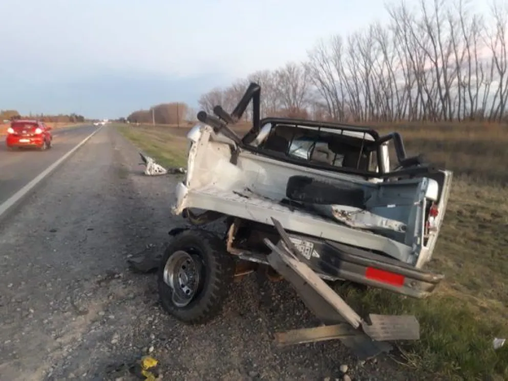 Murió el bebé internado por el accidente en la Ruta 3