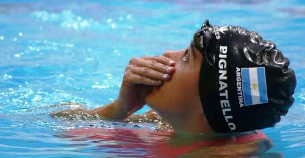 Oro en 1500 metros libres