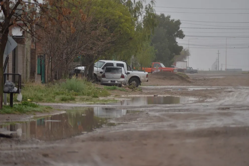 Se evacuó a una familia en Patagones