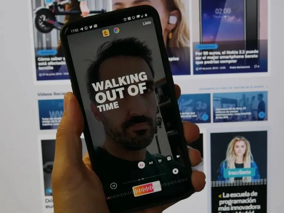 Instagram incluye letras al sticker de música