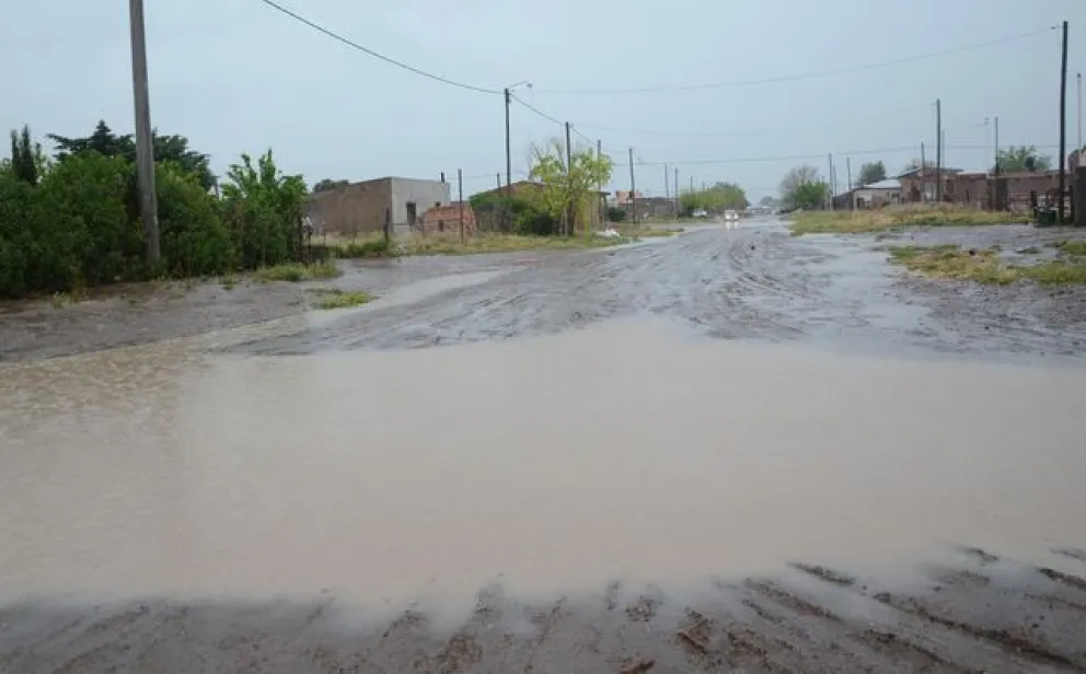 Por el temporal, no habrá clases a la mañana en Patagones este miércoles