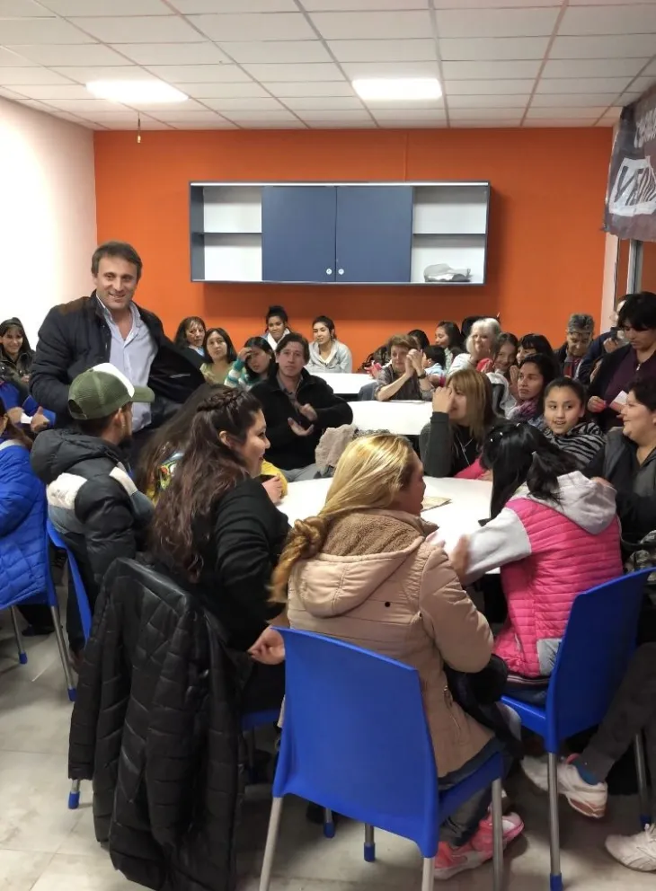 García  Pinasco sigue de campaña