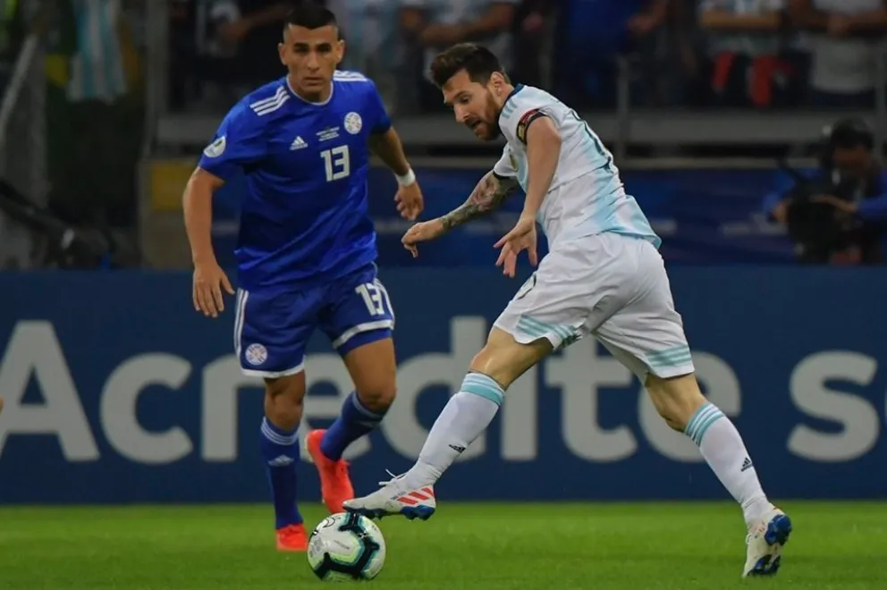 10 imágenes del empate entre Argentina y Paraguay