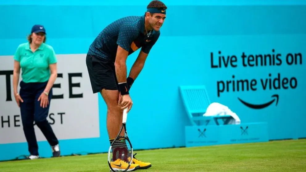 Juan Martín Del Potro sufrió una nueva fractura