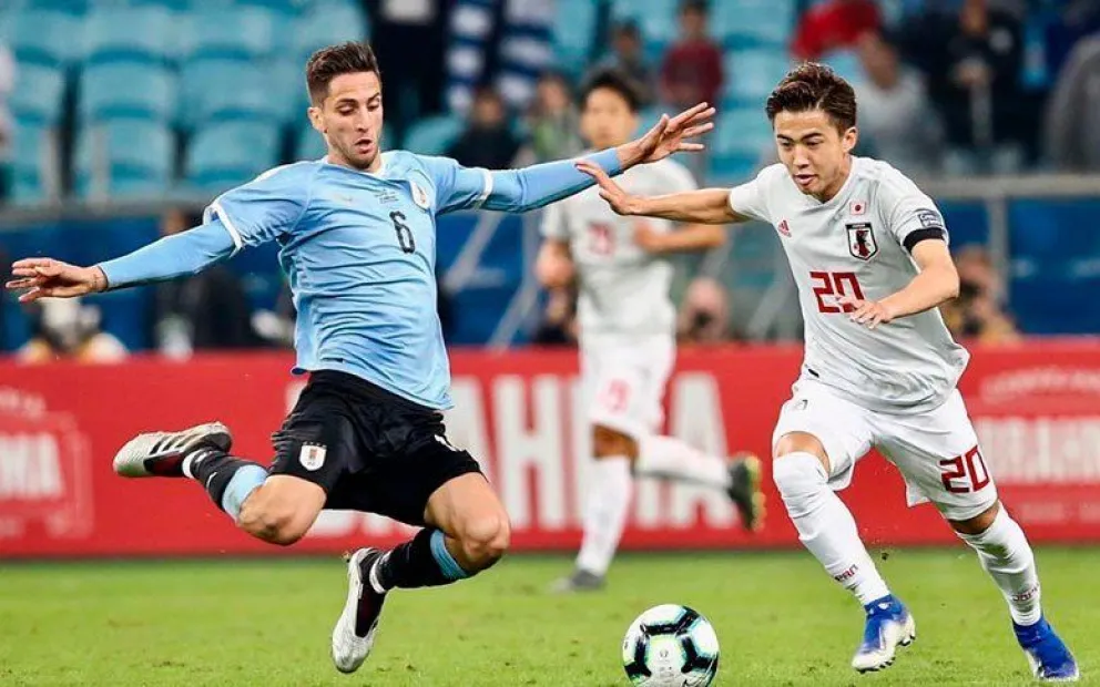 Japón frenó el ímpetu uruguayo