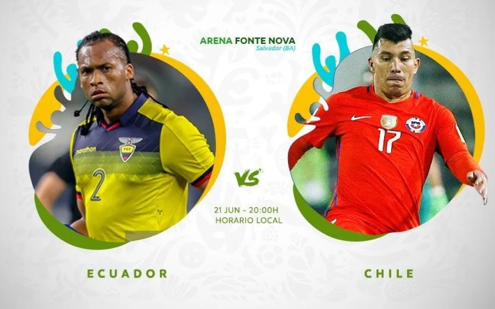 Chile por la clasificación ante Ecuador