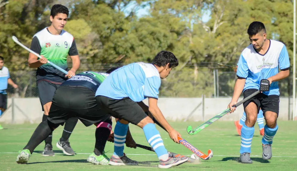 Jornada de semifinales en el hockey local