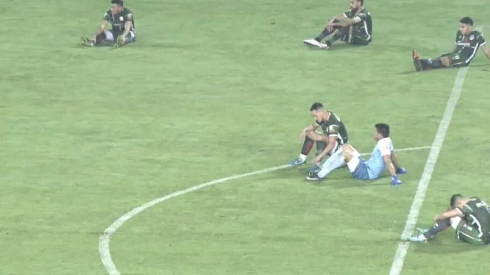 San Jorge hizo una sentada y se retiró de la final contra Alvarado