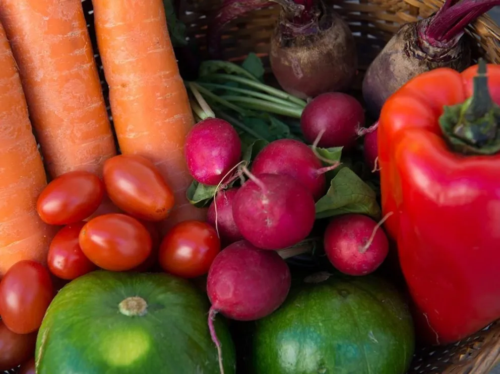Consumí frutas y verduras de estación