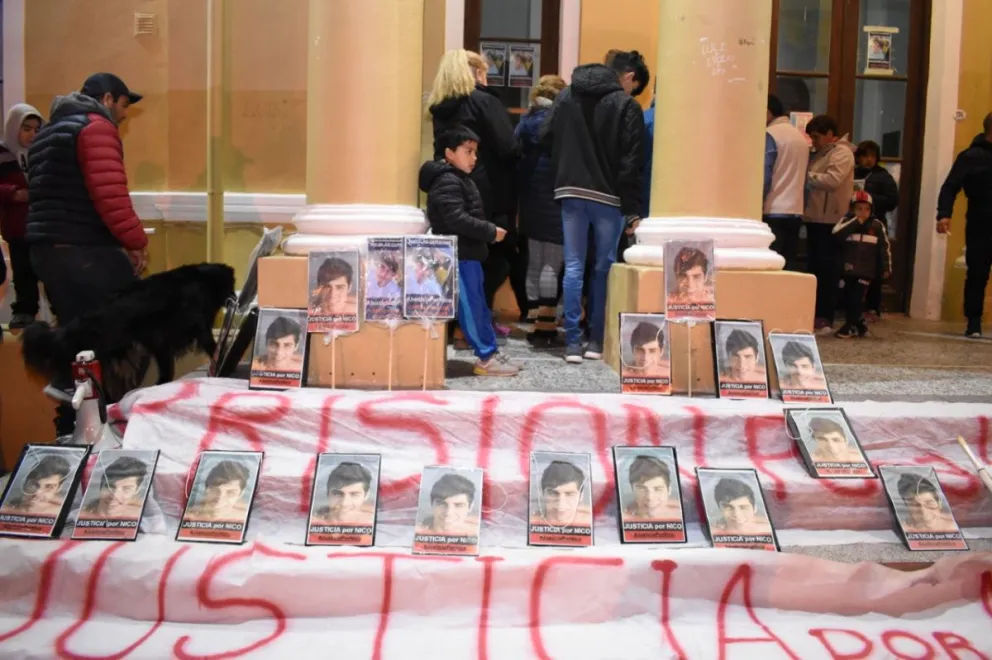 Marcharon familiares de Nicolás Gutierre y denunciaron burlas por parte de un imputado