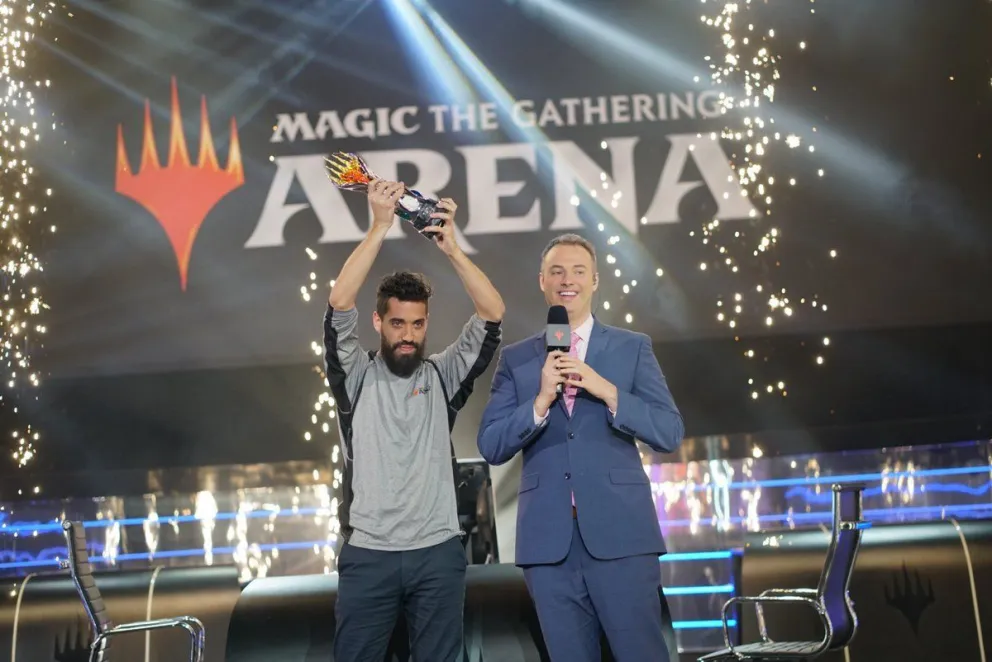 Argentino campeón de cartas Magic