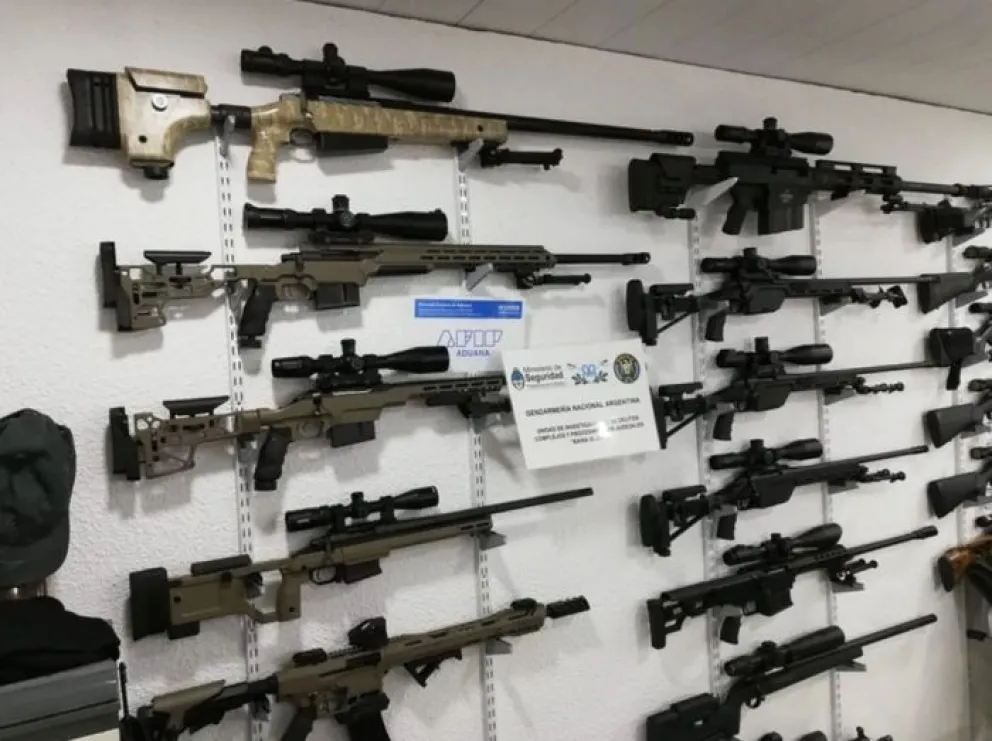 Investigación internacional de tráfico de armas en Roca