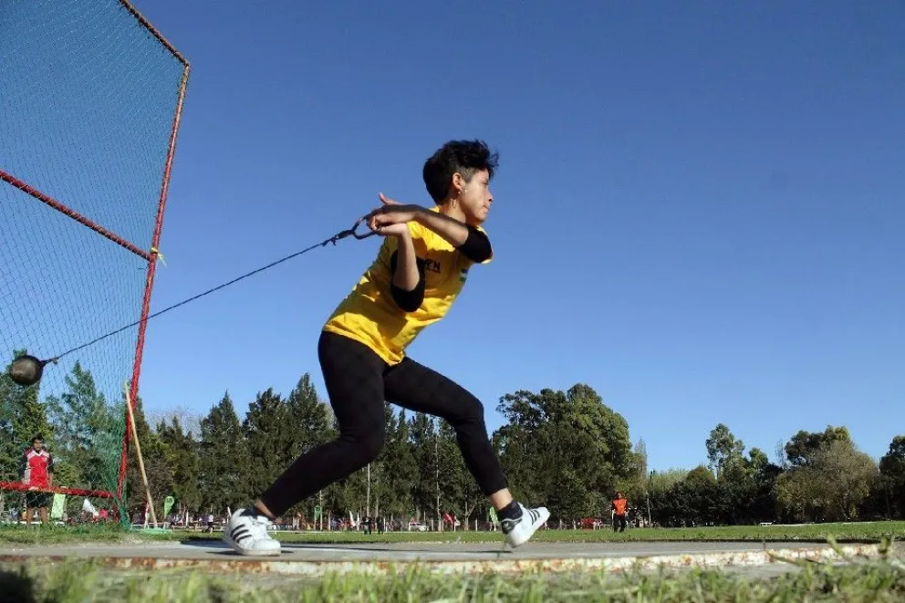 La búsqueda de talentos de atletismo se muda a Maquinchao
