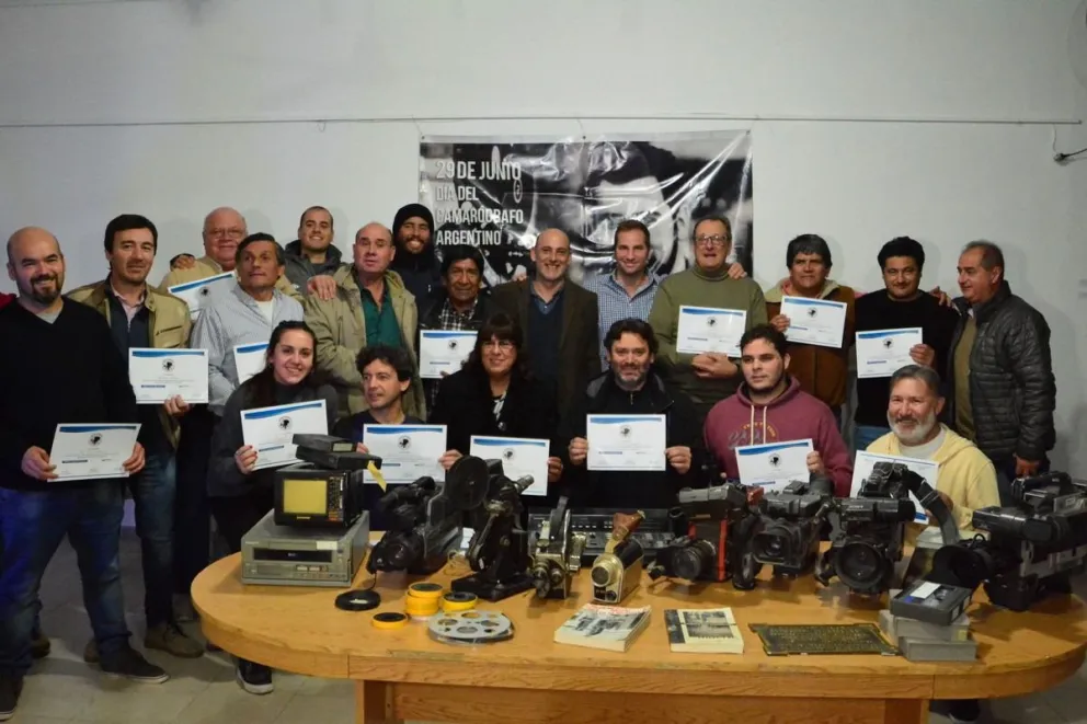 Emotivo acto por el Día del Camarógrafo