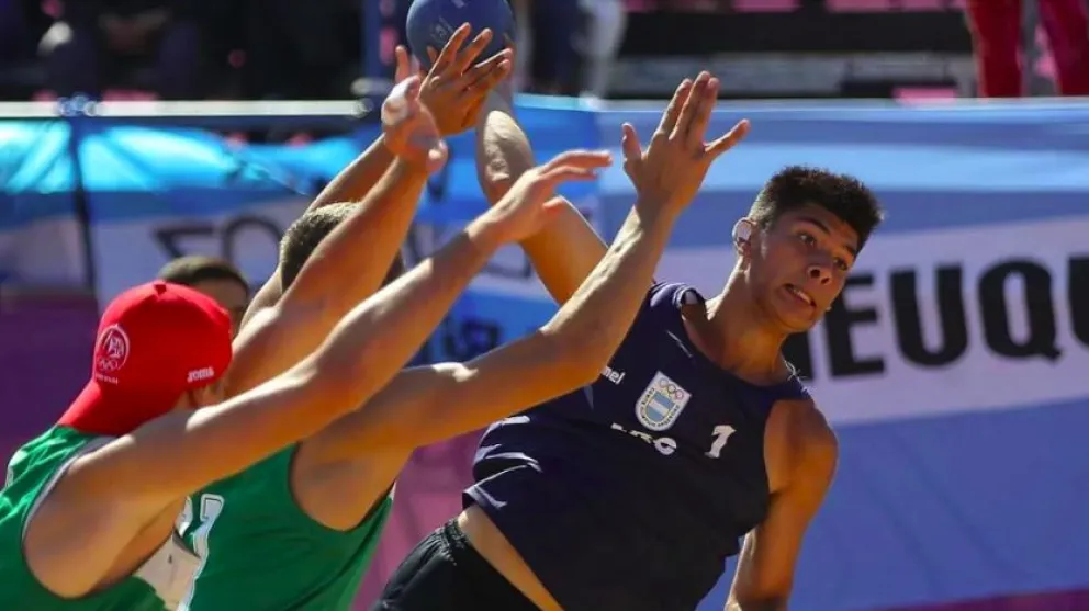 Nahuel Baptista en la selección mayor