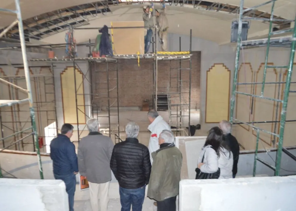 Recorrida oficial por el Teatro España