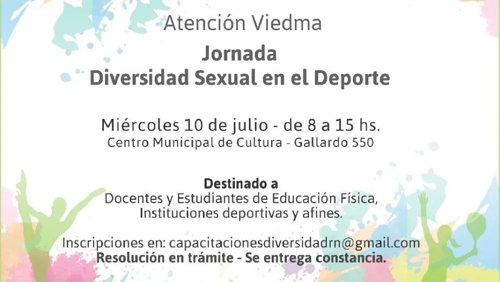 Diversidad Sexual en el Deporte, una temática que se visibiliza en la provincia