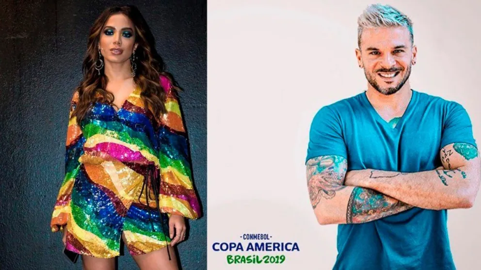 Anitta y Pedro Capó cantarán en la clausura de la Copa América