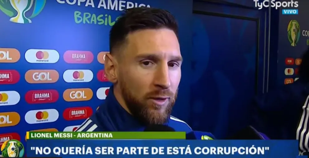 "No tenemos que ser parte de esta corrupción"