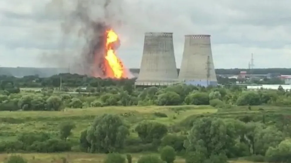 Incendio en una central térmica de Moscú: al menos 11 muertos