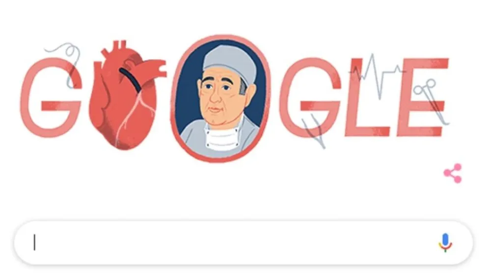 Google homenajeó a René Favaloro