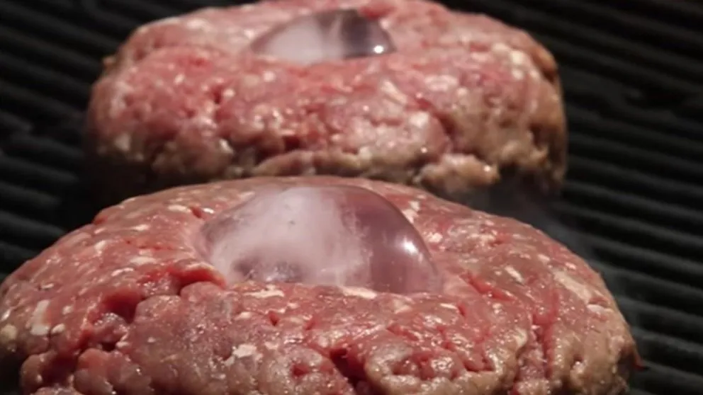 Conseguí hamburguesas más jugosas con este truco