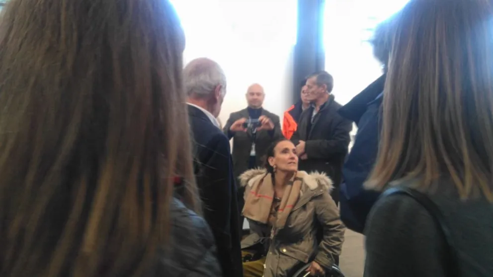 Michetti prometió volver a Viedma después de las PASO