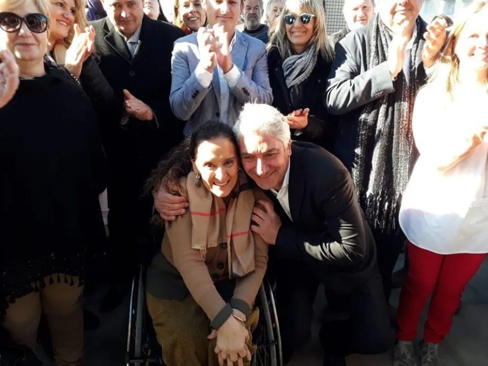 La vicepresidenta Michetti estuvo en Patagones y dejó inaugurada la escuela de Los Pocitos