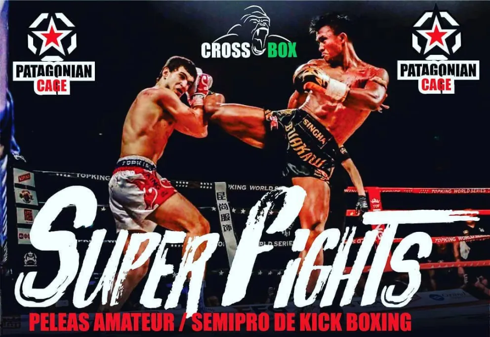Vuelve el kick boxing a Viedma con el Superfights