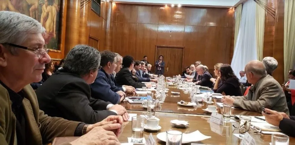 Por el acuerdo Mercosur- Unión Europea, Diomedi se reunió con Dante Sica