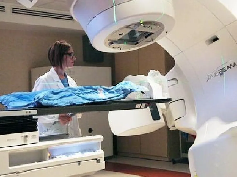 Beneficio de la radioterapia con protones contra el cáncer
