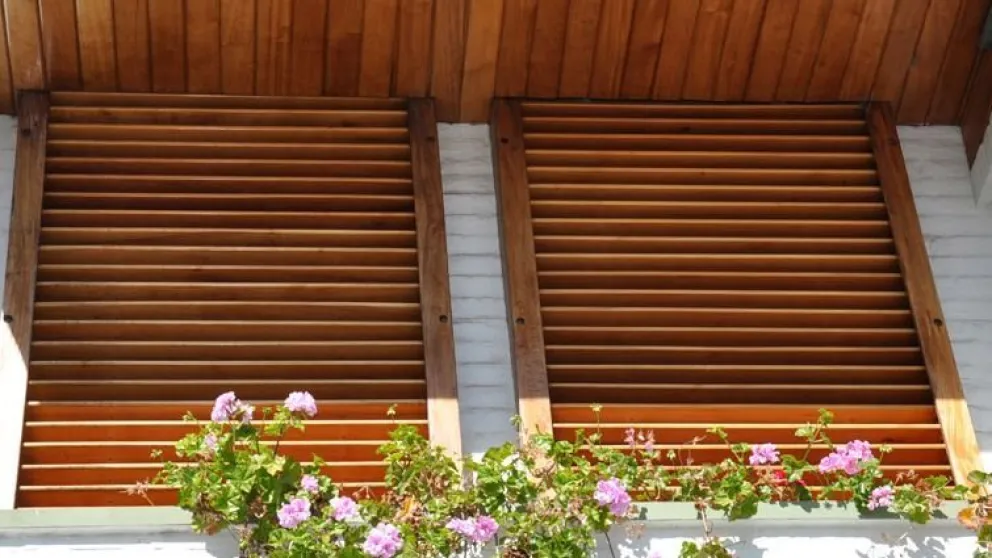Persianas de madera, una nueva alternativa de decoración