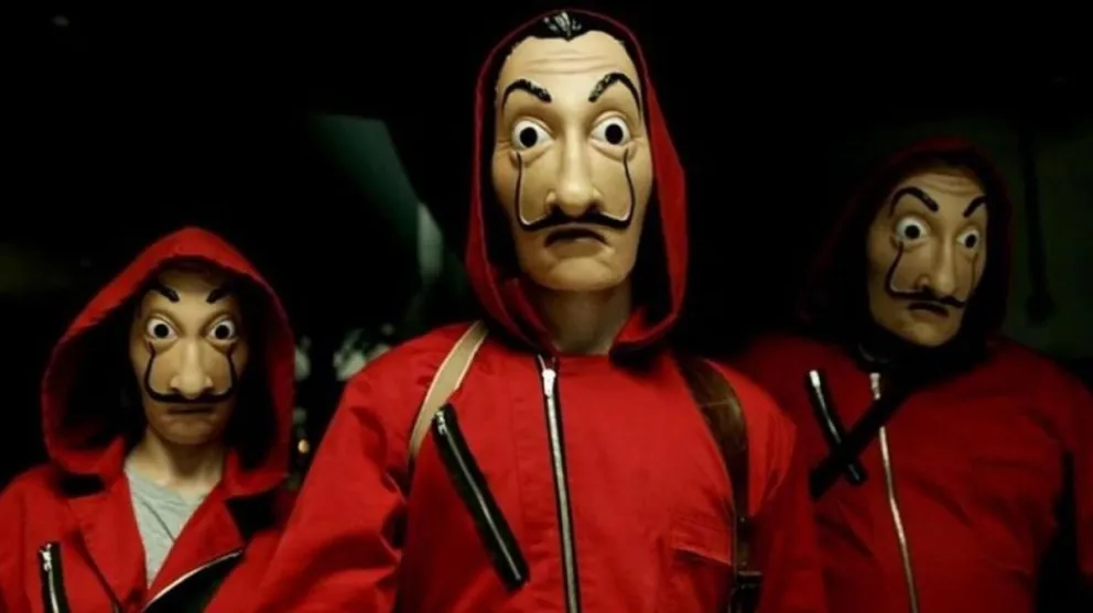 "La casa de papel" en libro