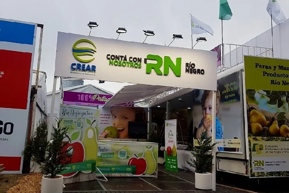 La Fruta rionegrina le pone sabor a la Expo Rural
