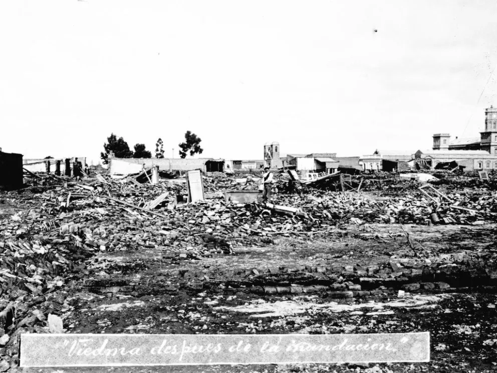 Se cumplen 120 años de la inundación que destruyó a Viedma